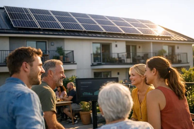 Mieterstrom im Wohnprojekt: Verträge, Technik, Abrechnung
