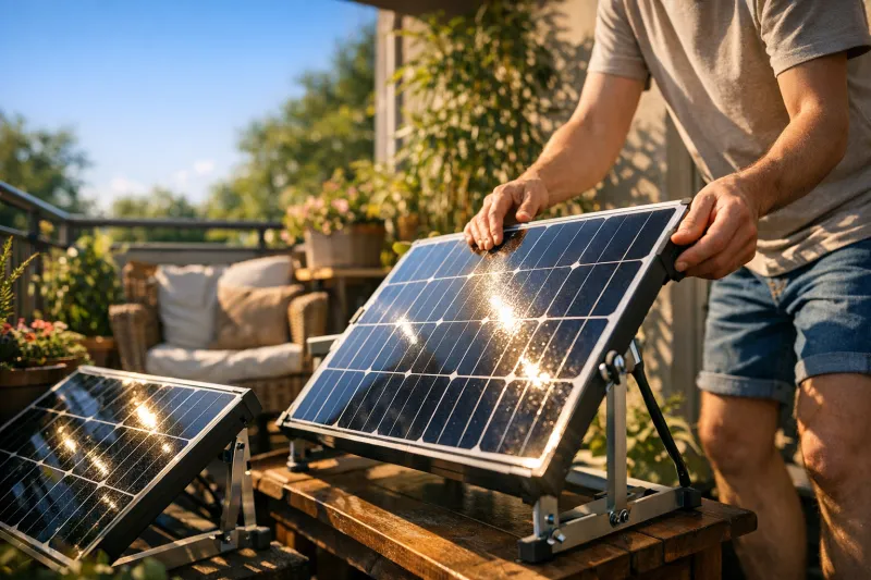 Kleine PV sicher montieren, anmelden und optimal nutzen