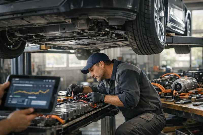 Werkstattkosten beim E‑Auto senken: So geht’s