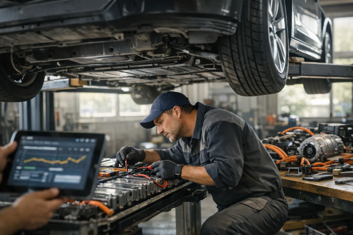 Werkstattkosten beim E‑Auto senken: So geht’s