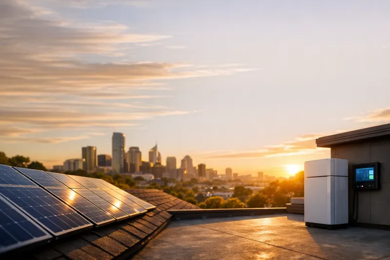 Rooftop Solar, Batteries, and Smarter Home Controls