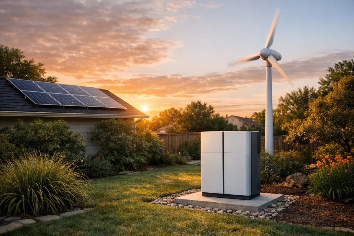 Hybrid Solar-Wind-Battery Systems That Cut Bills